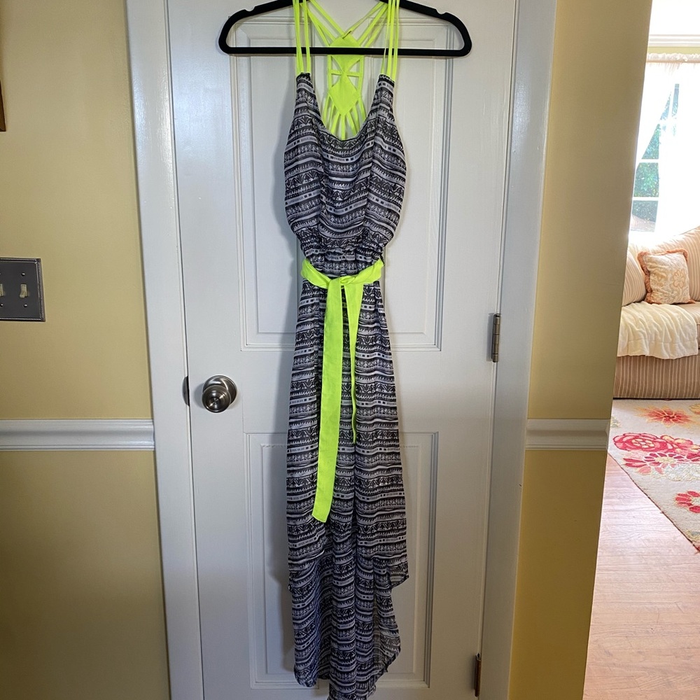 Princess by Vera Wang chiffon hi lo dress